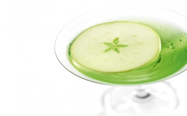 Green apple martini